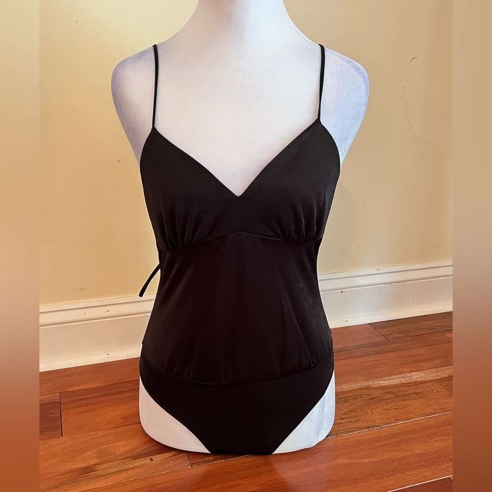 Intimately Free People Black Bodysuit